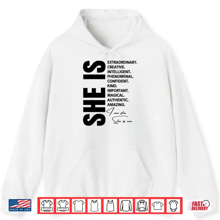 Hoodie Woman Affirmation Juneteenth Freedom Day Black History Month Shirt