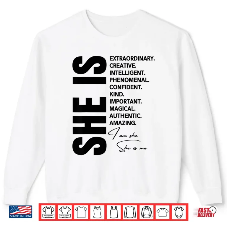 Sweatshirt Woman Affirmation Juneteenth Freedom Day Black History Month Shirt