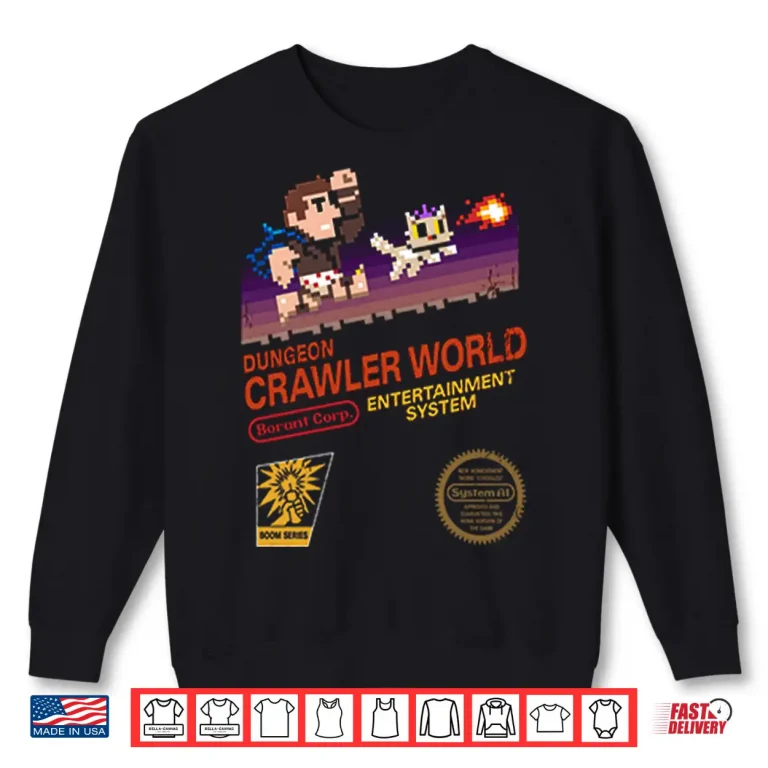 Sweatshirt Dungeon Crawler World Entertainment System Shirt