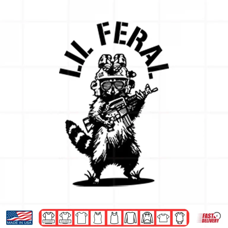 Design Lil Feral Raccoon Shirt