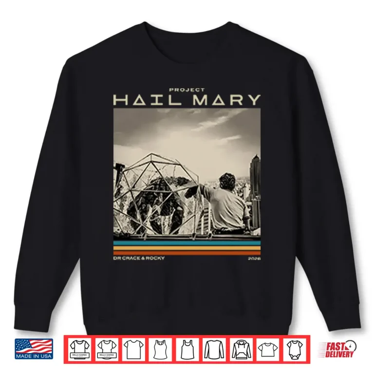 Sweatshirt Project Hail Mary Space Novel Fan Shirt