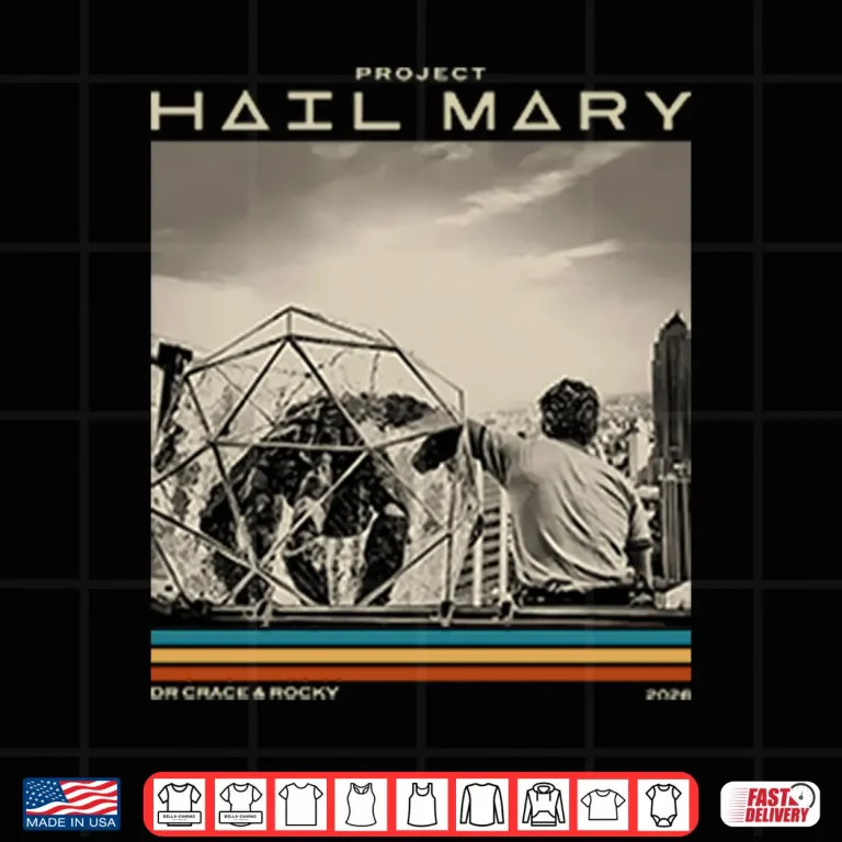 Design Project Hail Mary Space Novel Fan Shirt