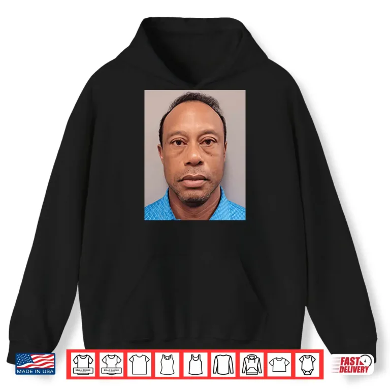 Hoodie Tiger Woods Mugshot 2026 Shirt