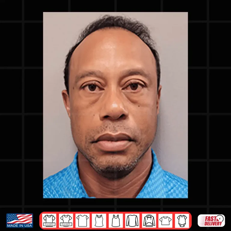 Design Tiger Woods Mugshot 2026 Shirt