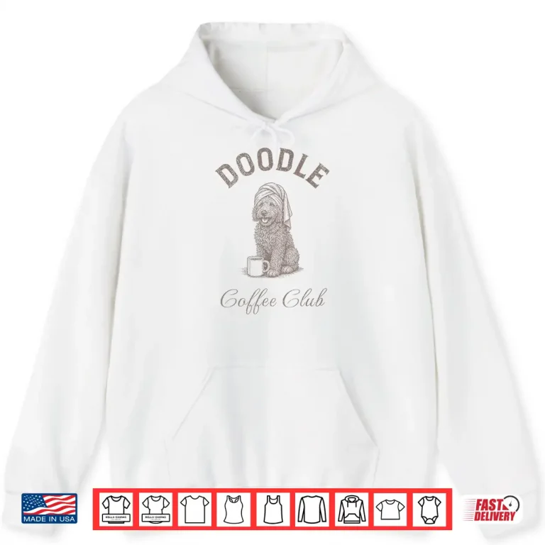 Hoodie Doodle Coffee Club Shirt