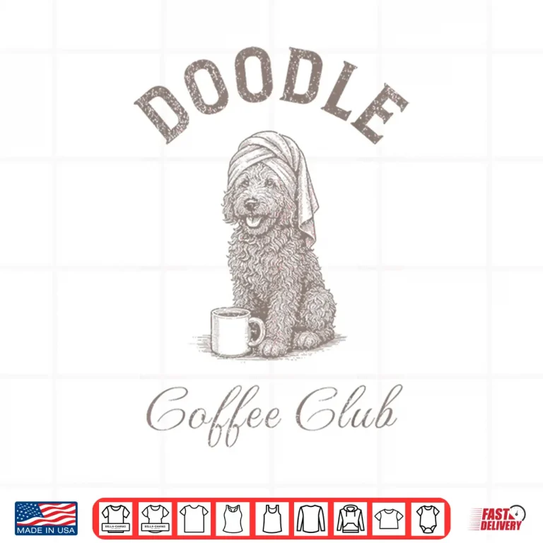 Design Doodle Coffee Club Shirt
