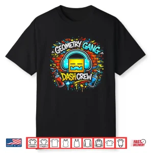 Geometry Gang Dash Crew Funny Shirt