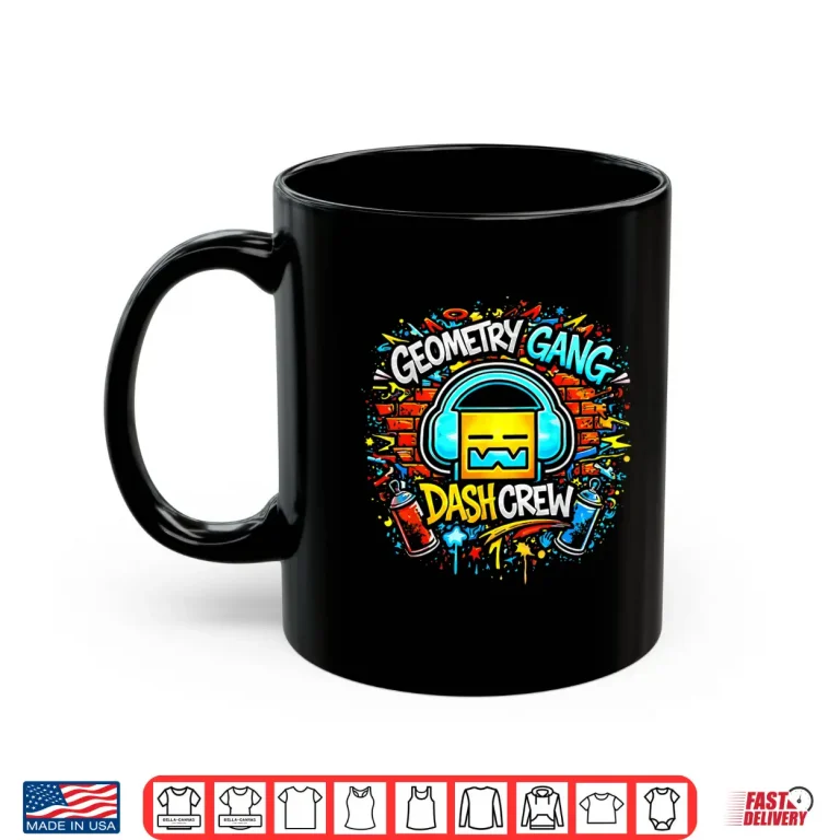 Mug Geometry Gang Dash Crew Funny Shirt