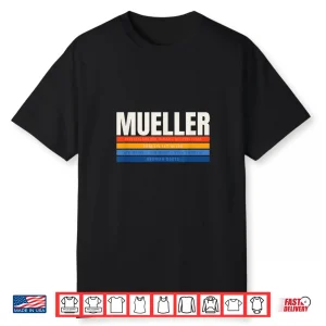 Mueller Family Name German Pride Shirt