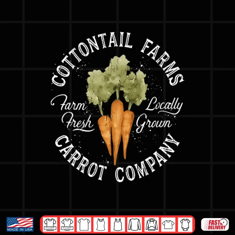 Design Vintage Easter Cottontail Farm Carrot Company Easter 2026 Shirt