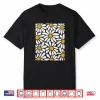 Boho Retro White Daisy Floral Summer Art Shirt