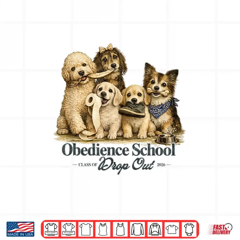 Design Dachshund Dog Obedience School Dropout Class of 2026 Shirt
