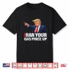 Iran Your Gas Price Up Funny Trump Political Parody Shirt