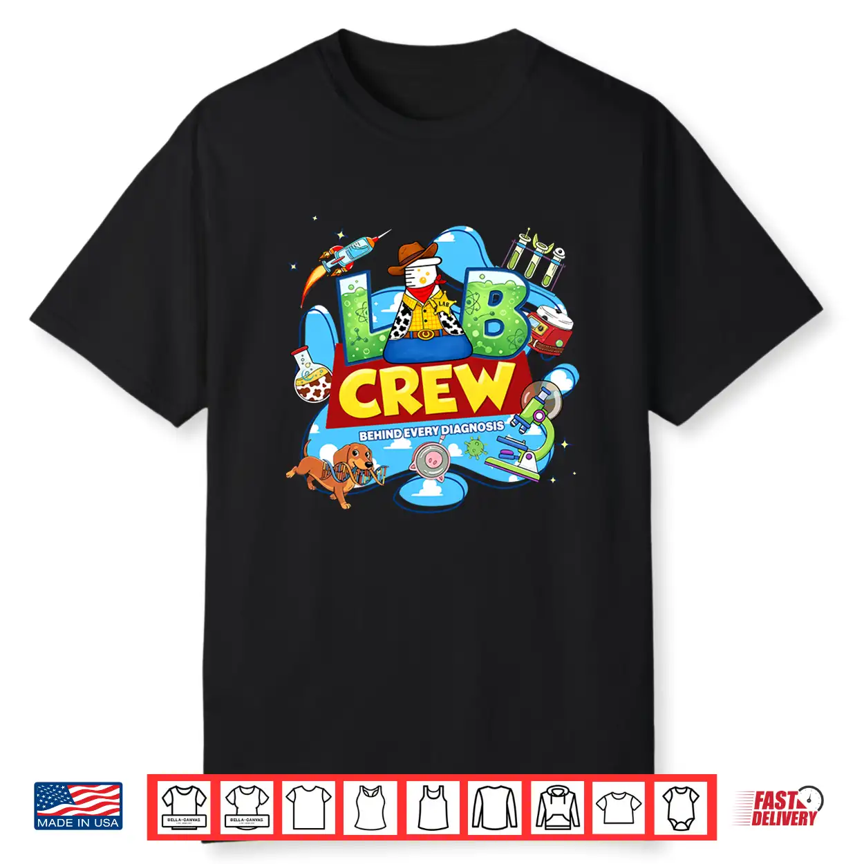 Lab Crew Science Team Medical Tech Lab Week Appreciation Shirt Lab Crew Science Team Medical Tech Lab Week Appreciation Shirt
