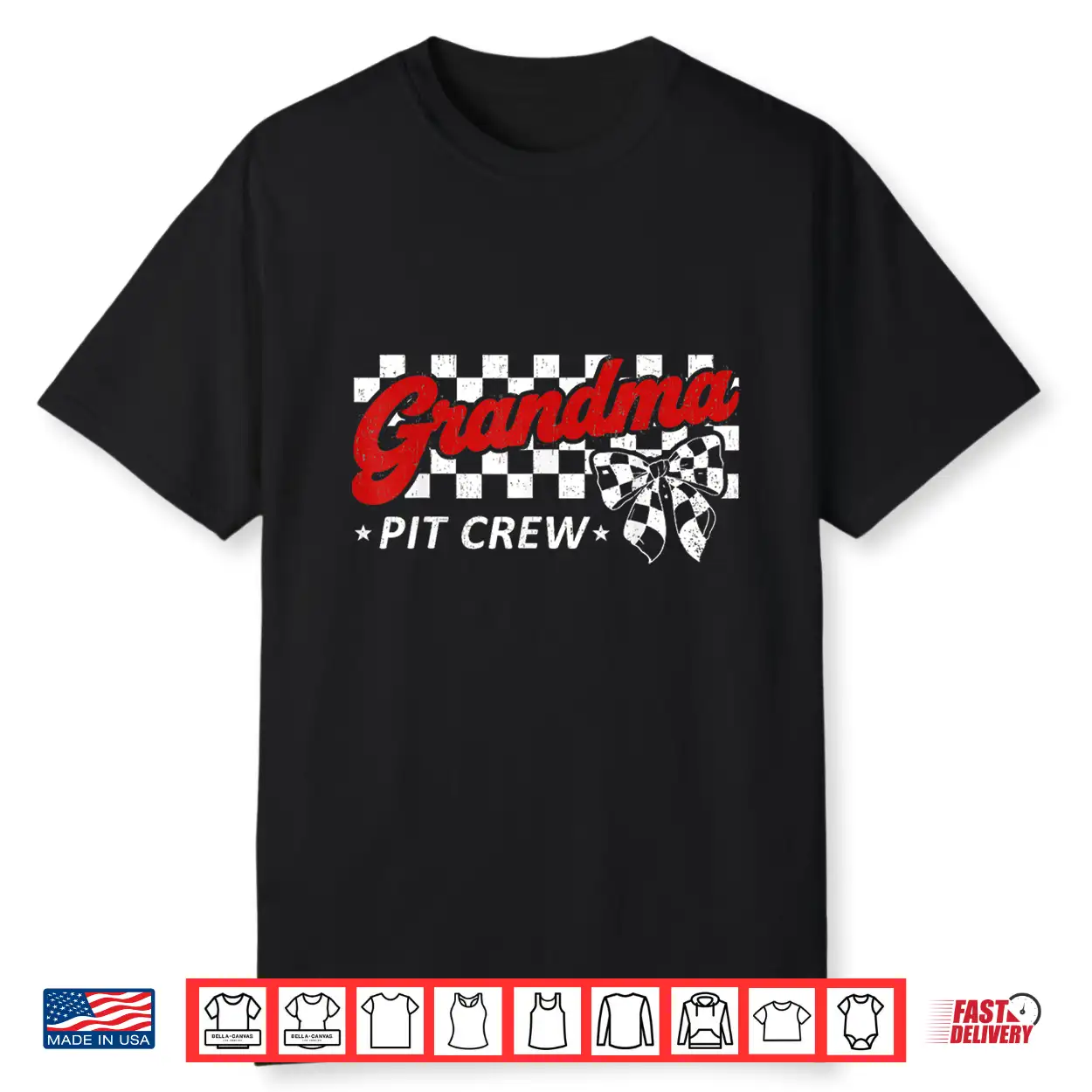 Race Car Birthday Racing Family Matching Grandma Pit Crew Shirt Race Car Birthday Racing Family Matching Grandma Pit Crew Shirt