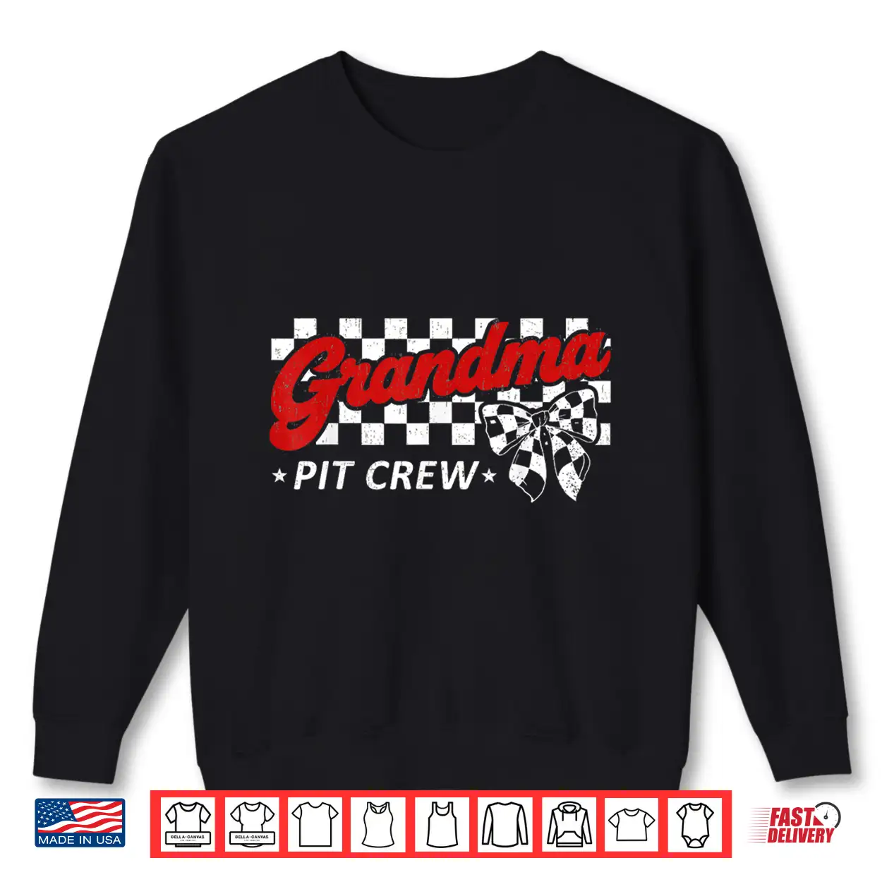 Race Car Birthday Racing Family Matching Grandma Pit Crew Shirt Race Car Birthday Racing Family Matching Grandma Pit Crew Shirt