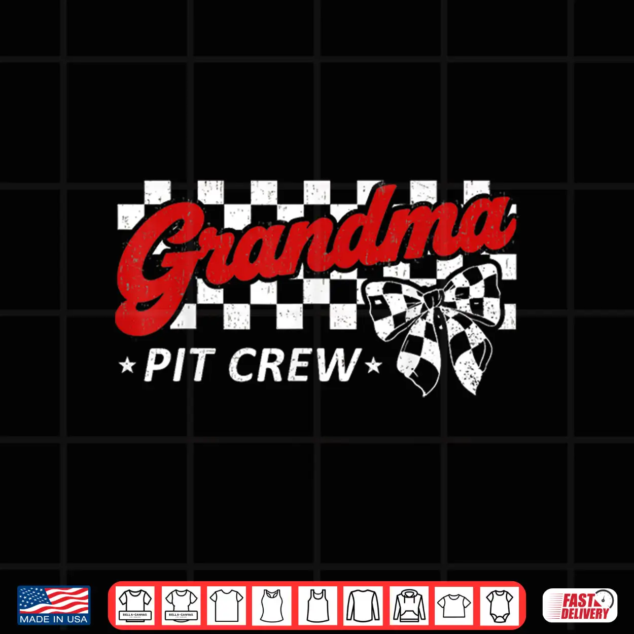 Race Car Birthday Racing Family Matching Grandma Pit Crew Shirt Race Car Birthday Racing Family Matching Grandma Pit Crew Shirt
