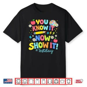 Rock The Test Test Day State Testing Teacher Staar Test Shirt