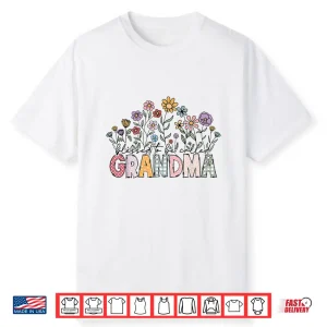 Blessed To Be Called Grandma Floral Mother’S Day Shirt