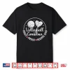 Crazy Proud Volleyball Grandma Volleyball Player Grandmother Shirt