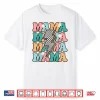 Groovy Mama Checkered Leopard Bolt Lightning Flower Mom Life Shirt
