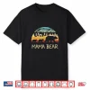 Mama Bear With 2 Cubs Shirt Retro Mountains Mother’S Day