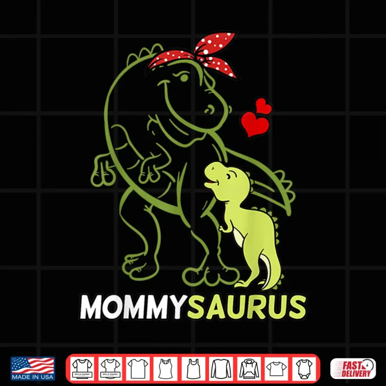 Design Mommysaurus Mommy Dinosaur Baby Mommy Mothers Day Shirt