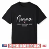 Nonna Like A Grandma Only Cooler Heart Mother’S Day Nonna Shirt