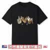 Peace Love Aussie Funny Aussie Mom Dog Mom Mother’S Day Gift Shirt
