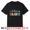 Granny Gifts Women Wildflower Floral Design Granny Shirt
