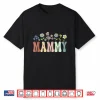 Mammy Gifts Women Wildflower Floral Design Mammy Shirt