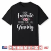 My Favorite People Call Me Granny Shirt Floral Mother’S Day Shirt