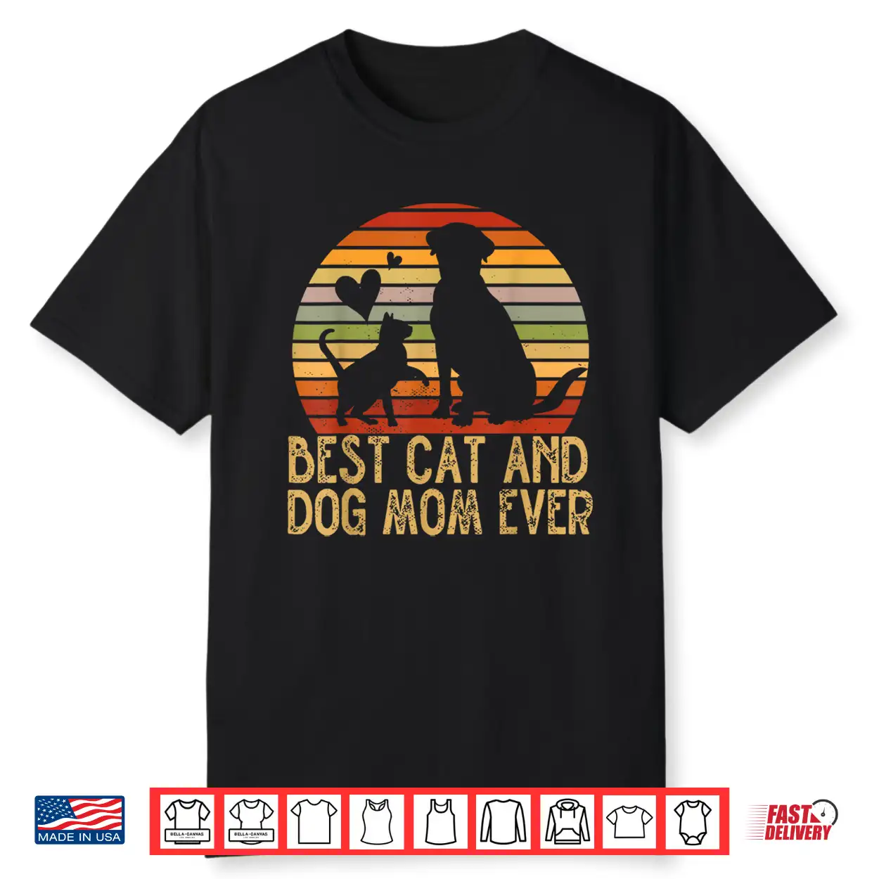 Retro Cat Dog Mom Cat Mama Furmama Puppy Kitty Mother’S Day Shirt Retro Cat Dog Mom Cat Mama Furmama Puppy Kitty Mother’S Day Shirt