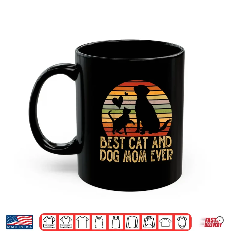 Retro Cat Dog Mom Cat Mama Furmama Puppy Kitty Mother'S Day Shirt 3 Mug Retro Cat Dog Mom Cat Mama Furmama Puppy Kitty Mothers Day Shirt