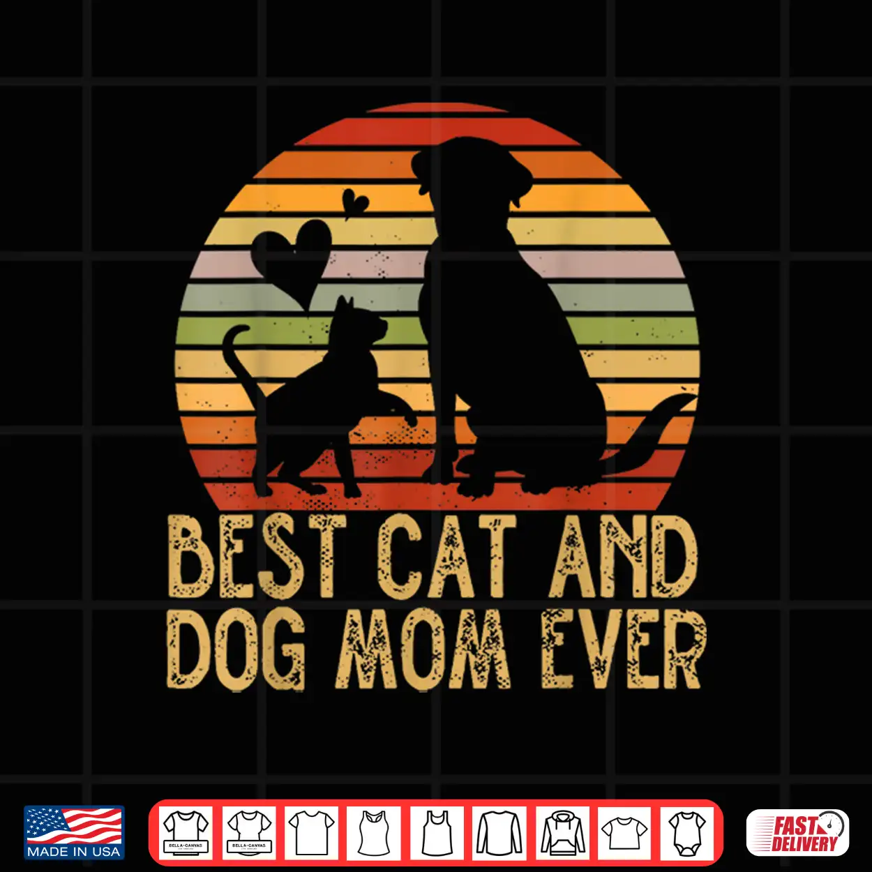 Retro Cat Dog Mom Cat Mama Furmama Puppy Kitty Mother’S Day Shirt Retro Cat Dog Mom Cat Mama Furmama Puppy Kitty Mother’S Day Shirt