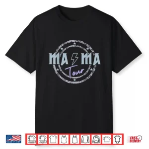 Mama Tour Rock Tour Mom’S Life Mother’S Day Family Shirt