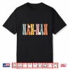 Nan Nan Retro Groovy Mom Cute Mother’S Day Funny Grandma Shirt