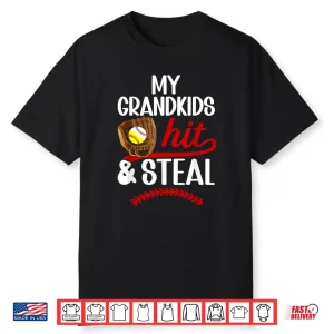 Softball Baseball Grandma Funny Baseball Softball Grandma Shirt