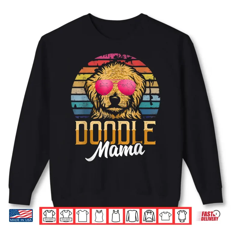 Sweatshirt Doodle Mama tee Goldendoodle Mom mothers day gift Shirt
