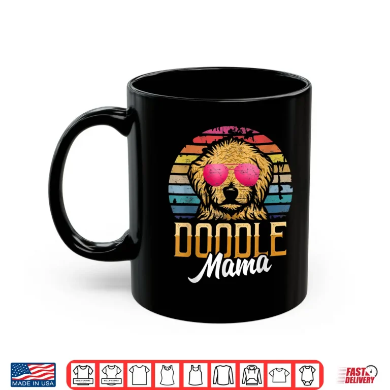Mug Doodle Mama tee Goldendoodle Mom mothers day gift Shirt