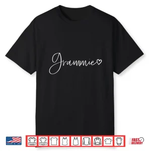 Grammie Gifts For Women Grandma Heart Mother’S Day Grammie Shirt
