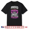 Proud Grandma Of A Cheerleader Grandmother Cheer Grandma Shirt