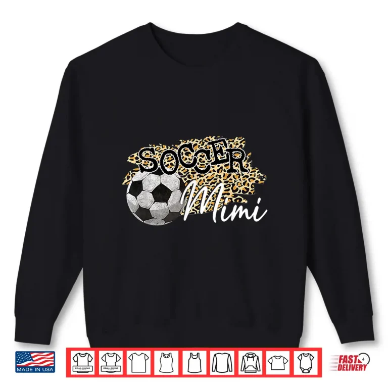 Sweatshirt Soccer Mimi Leopard Soccer Mimi Shirt