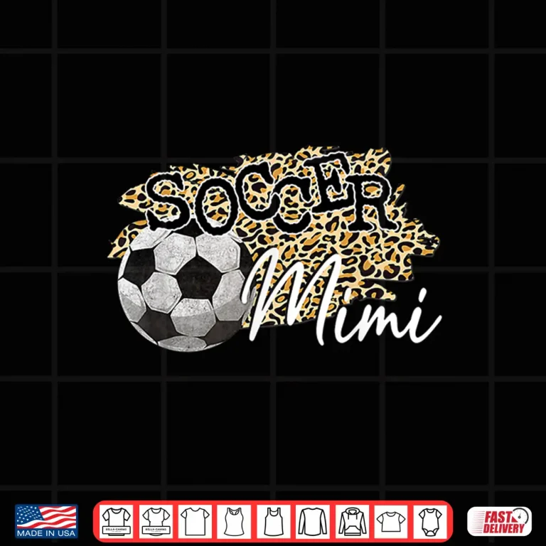 Design Soccer Mimi Leopard Soccer Mimi Shirt