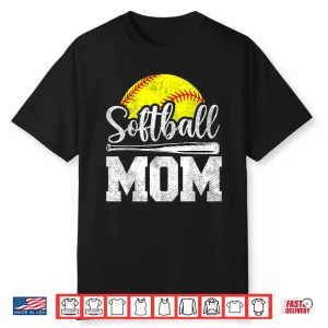 Softball Mom Softball Player Game Day Mother’S Day Gift Shirt