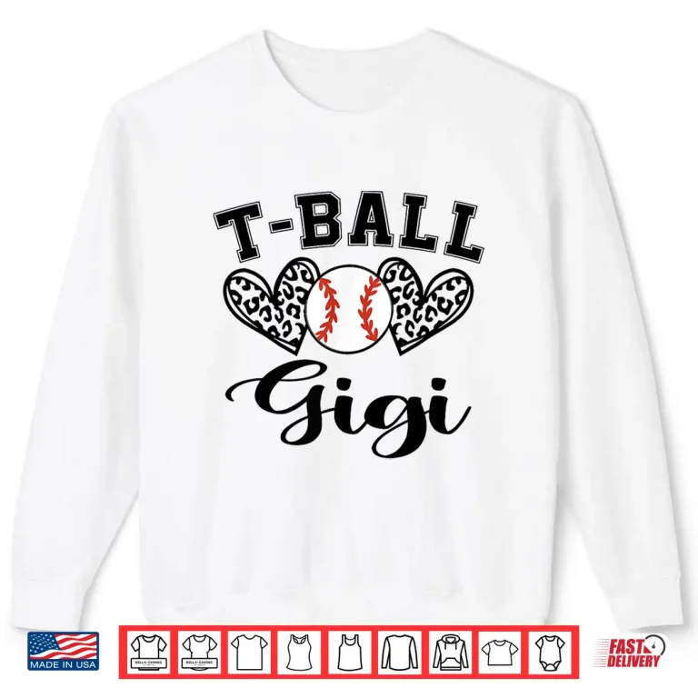 Sweatshirt T Ball Gigi Leopard Funny T Ball Gigi Mothers Day Shirt