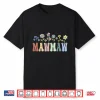 Mawmaw Gifts Women Wildflower Floral Design Mawmaw Shirt