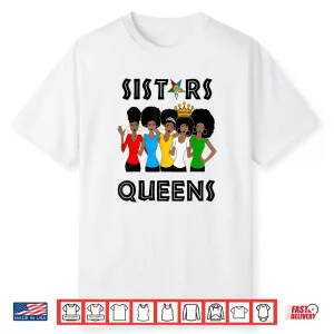 Oes Fatal Sistars Queens Ladies Eastern Star Mother’S Day Shirt