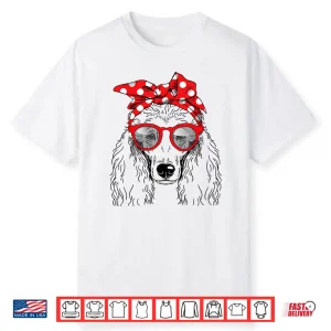 Poodle Dog Mom Bandana Sunglasses Mother’S Day Shirt