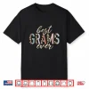 Best Grams Ever Gifts Leopard Print Mothers Day Shirt